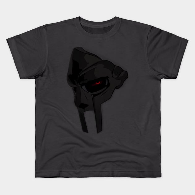 MF Doom Supervillain Kids T-Shirt by PhilipArnaudov